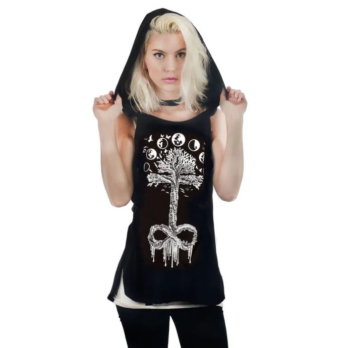 TOO FAST BAD VIBES Černá XL